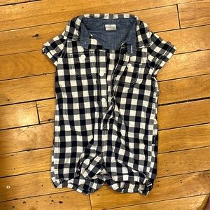 Gingham gap one piece